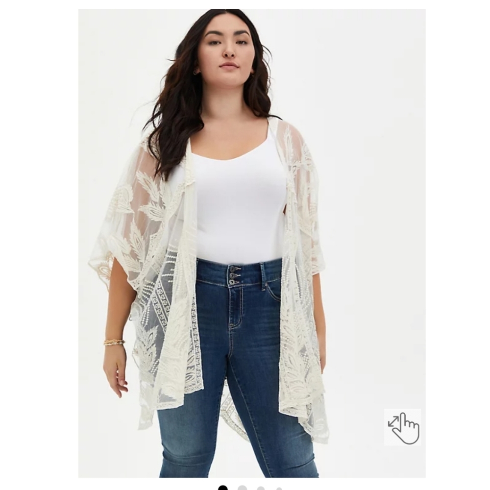 Torrid Lace Ruana